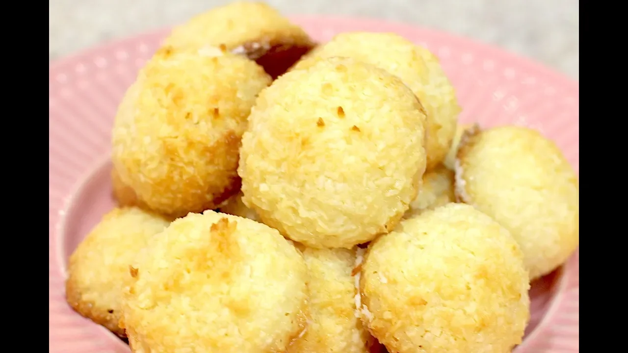 COCADA DE FORNO COM 2 INGREDIENTES FACÍLIMA E DELICIOSA ISAMARA AMÂNCIO