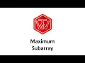 Maximum Subarray LeetCode 53 Coding Interview Tutorial