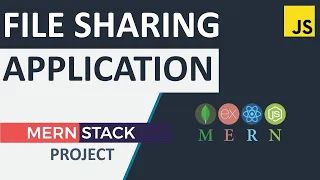 File Sharing Application MERN Stack React Node Express MongoDB