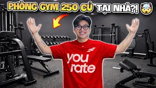 5 NGÀY XÂY DỰNG CĂN PHÒNG TRỐNG THÀNH PHÒNG GYM MƠ ƯỚC TẠI NHÀ