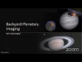Backyard Planetary Imaging by Greg Fogarty