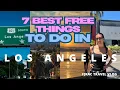 The 7 Best Free Things to do In Los Angeles