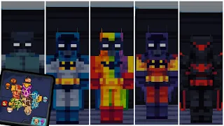 All Suit Locations Minecraft Batman DLC