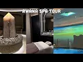 Awana Spa Las Vegas Tour Everything You Need To Know Fountain of Youth Sauna Crystal Laconium