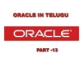 Oracale Sql Tutorial In Telugu Delete table Part 13