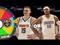 Spin The Wheel and Build an NBA Team