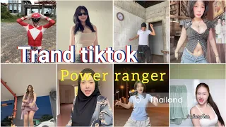 trand viral joged power ranger thailand