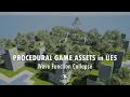 TRAILER Procedural Game Assets in UE5 - Wave Function Collapse
