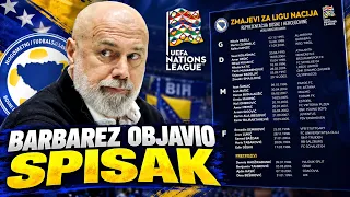 Barbarez objavio spisak za LIGU NACIJA! - OVO SU IZNENAĐENJA!?