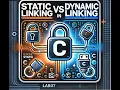LAB07 C Program Compilation and Execution with Static vs Dynamic Linking
