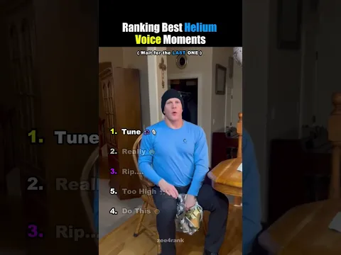 Ranking The Best Helium Voice Moments 😆