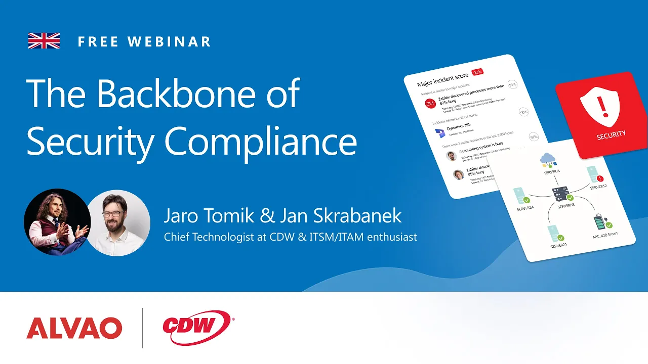 ITAM & ITSM Webinar: The Backbone of Security Compliance