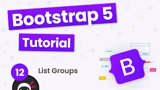 Bootstrap 5 Crash Course Tutorial - List Groups