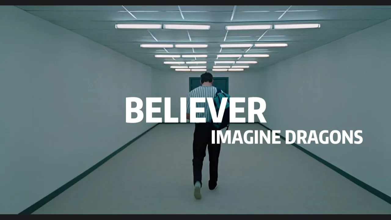 IMAGINE DRAGONS - BELIEVER [LYRICS]