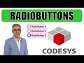 CODESYS Radio Buttons in Visualization