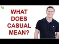 What Does a Casual Relationship Mean to a Guy