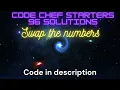 Code chef starters 96 solutions Weeding