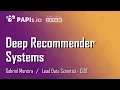 Deep Recommender Systems - Gabriel Moreira CI T