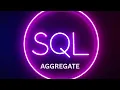Lecture 6 SQL Aggregation Functions Explained MIN MAX AVG STDDEV
