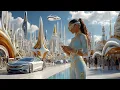 Lagu The Calm Future: 60-Minute AI Journey Through Eco-Utopias \u0026 Glowing Skies (4K Sci-Fi)