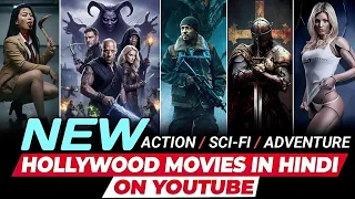 top 7 new hollywood movies in hindi on youtube 2025 best hollywood action adventure movies
