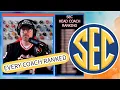 SEC FOOTBALL COACHES RANKING AND TIER LIST 2024