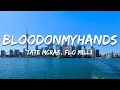 Download Lagu Tate McRae, Flo Milli - bloodonmyhands (Lyrics)