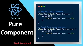 Pure component in ReactJs