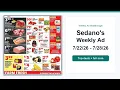Sedano s Weekly Ad 26 - 26 Top 10 Deals