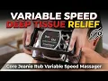 Core Jeanie Rub Variable Speed Deep Tissue Massager for Muscle Relief Review - Is It Worth The Cost