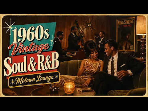 🎷 1960s Vintage Soul & R&B Mix 🍸 Retro Motown Lounge