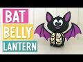 Cricut DIY Bat Belly Lantern - FREE SVG