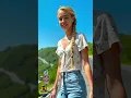 Download Lagu 4K AI Art Lookbook | Cute Beautiful Girls | Pacific Coast Highway and Big Sur#shorts