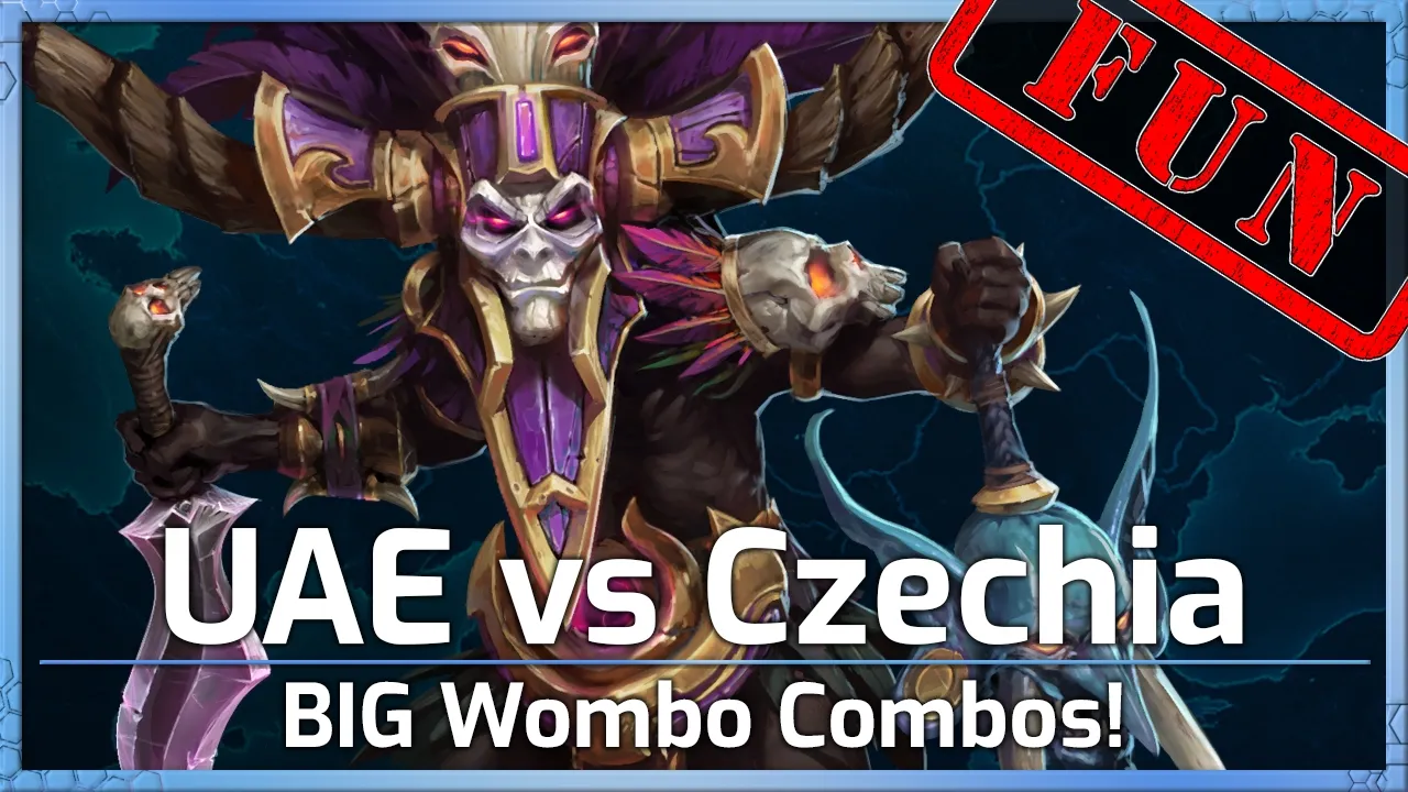 BIG WOMBOS! UAE vs Czechia! - Nations Cup - Heroes of the Storm