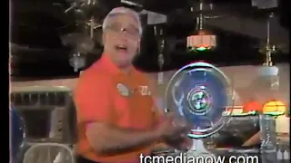 Vintage Menards Ceiling Fan Commercial circa 1986