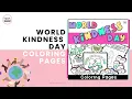 World Kindness Day Coloring Pages