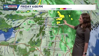 Steady rain arrives overnight across Vermont New York 05-29-26