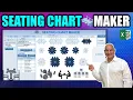 Learn How To Create This Wedding Event Restaurant Seating Chart Maker In Excel Free Download