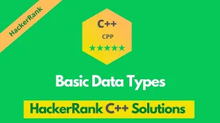 HackerRank Basic Data Types problem solution in C C problems solutions Programmingoneonone