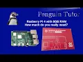 Raspberry Pi 4 - 8GB memory