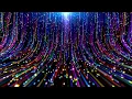 4K Screensaver Colorful Particles Sliding - Psychedelic VJ Loop No Sound