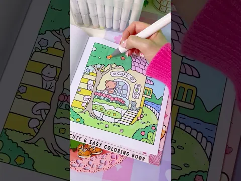 π Color with Me! π₯° Kawaii Coloring ASMR π 10eegaming #kawaii #asmr #coloring #ohuhumarkers #cozy