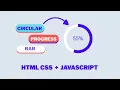 Circular Progress Bar with HTML CSS JavaScript Animated Circular Progress Bar Step by Step