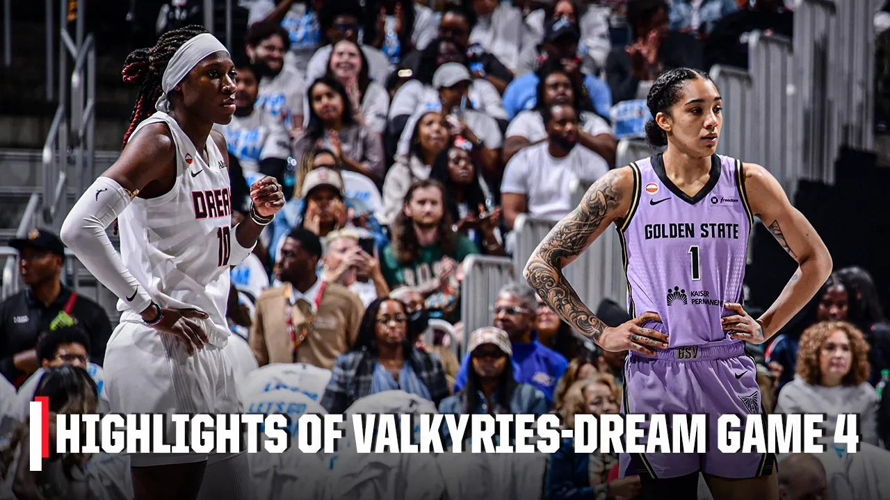 Golden State Valkyries vs. Atlanta Dream | WNBA Finals Game 4 | WNBA on ESPN