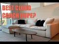 Living Spaces Utopia 2023 Review RH Cloud Dupe