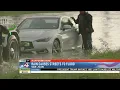 Rain causes streets to flood in San Juan