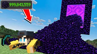 ماين كرافت ولكن كيف قدرت اجمع               حبة اوبسيدين    دندنها