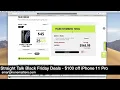 Straight Talk Black Friday Deals - 100 off iPhone 11 Pro