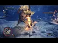 Furious Rajang's command grab in Iceborne