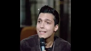 خالد منيب يغني جيت على بالي كده من كام يوم لعمه عامر منيب صوته وشكله تحسه هو فعلا 